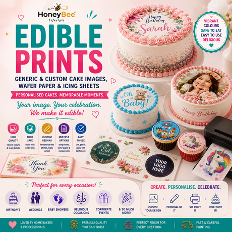 Edible Prints | Personalised & Generic Cake Images, Wafer Paper & Icing Sheets