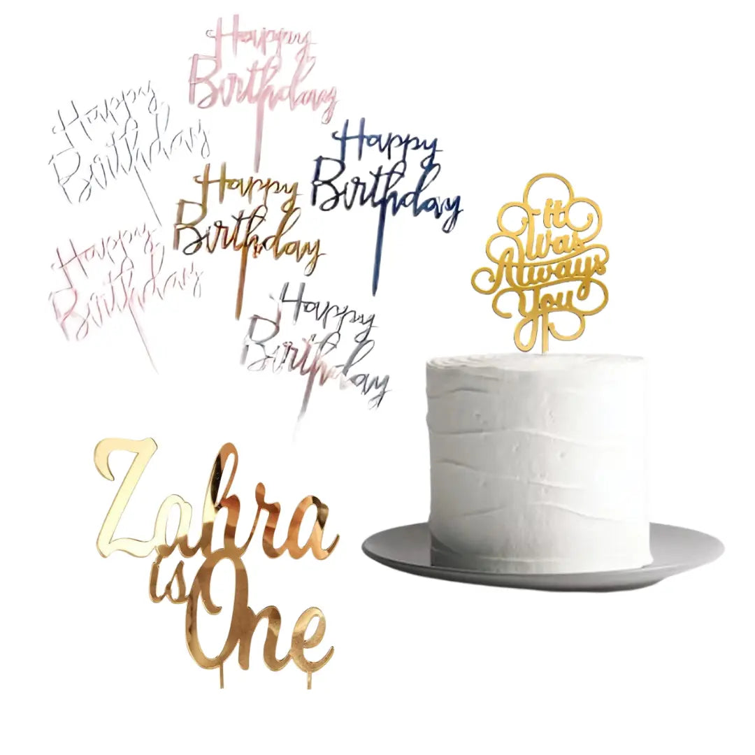 Acrylic Cake Toppers Honey Bee Online