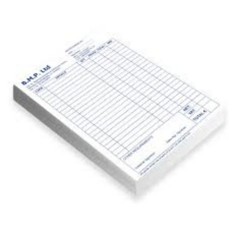 Invoice and Index Books