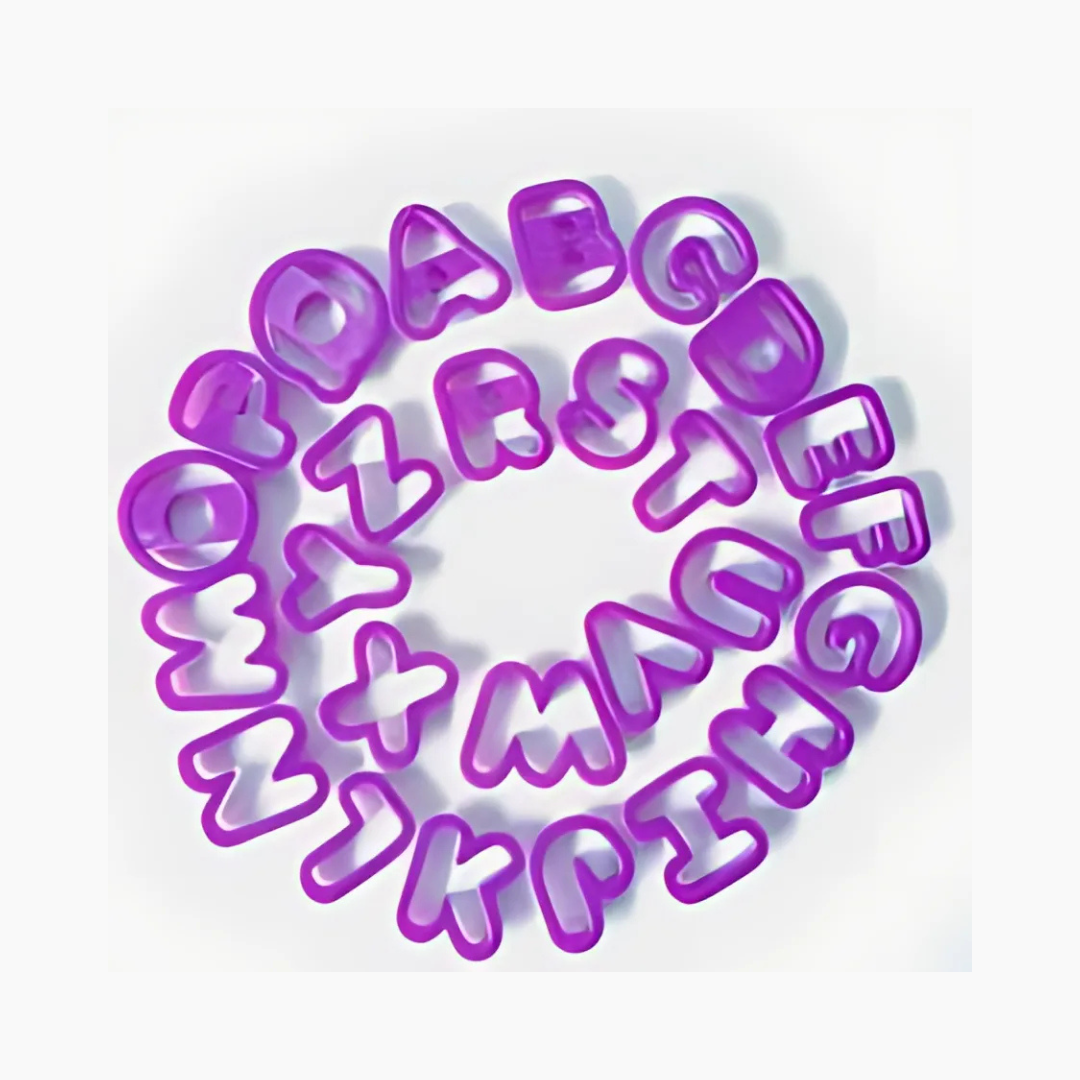 Alphabet Letter Cutters 26pc