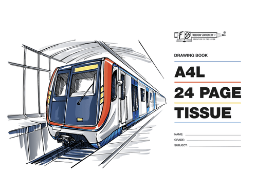 Freedom Stationary drawing book  24pg - A4L