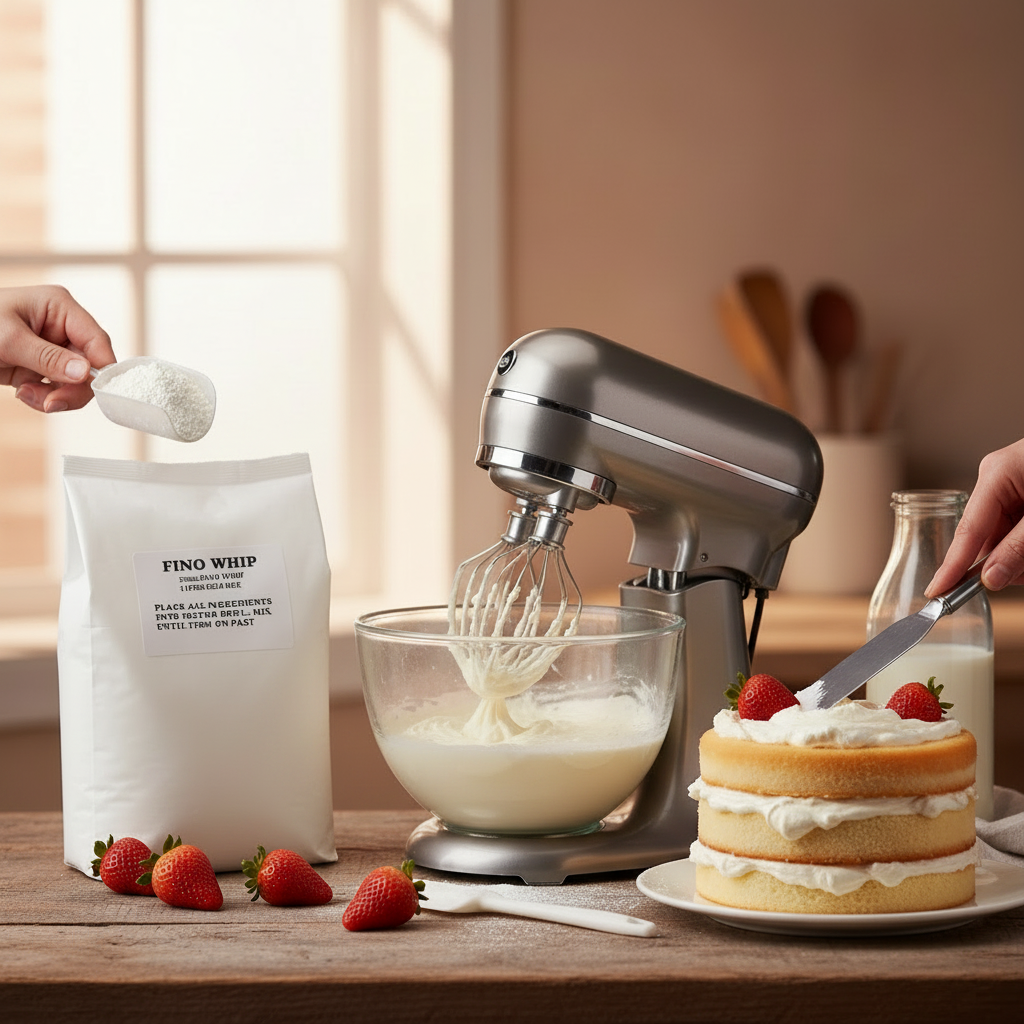 Fino Whip Powder Cream Mix - Milk Activated, Assorted Sizes