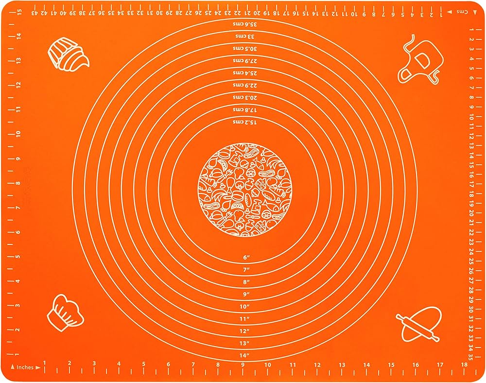 Silicone Mats With Markings.