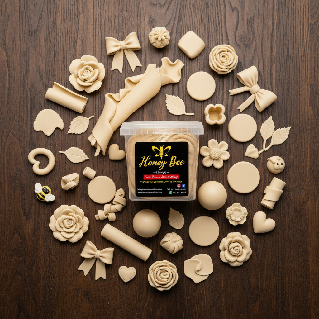 Premium Fondant – Beige, Assorted Sizes