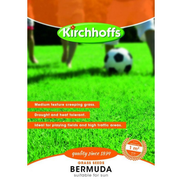 Grass / Lawn - Bermuda, Suitable for Sun, Kirchhoff Seeds