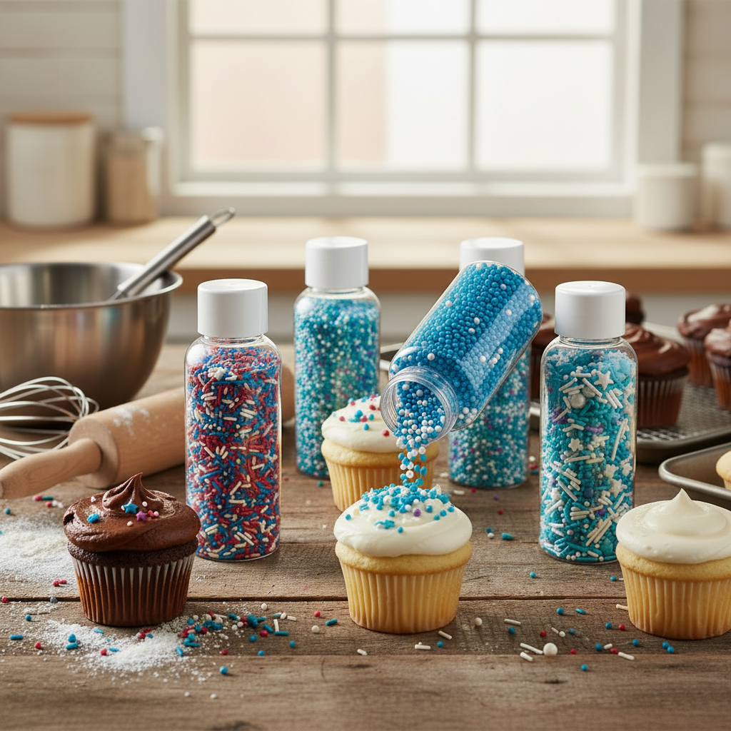 Mixed Vermicelli – Blue Sprinkle Mix