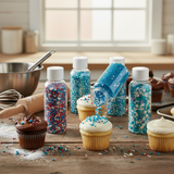 Mixed Vermicelli – Blue Sprinkle Mix