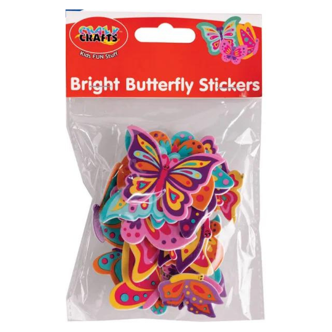 Crazy Crafts Stickers Assorted Packs