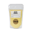 Butter sprinkle packaging with Dulce branding on a white background