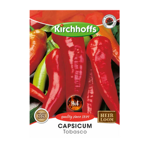 Capsicum (Tobasco) - Kirchhoff Seeds, Vegetables