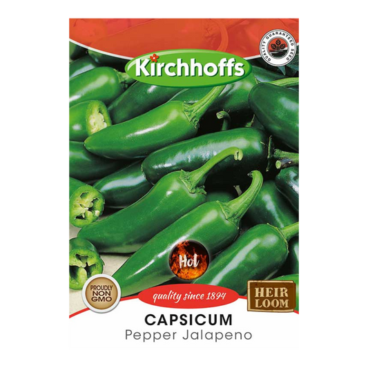 Capsicum (Pepper Jalapeno) - Kirchhoff Seeds, Vegetables