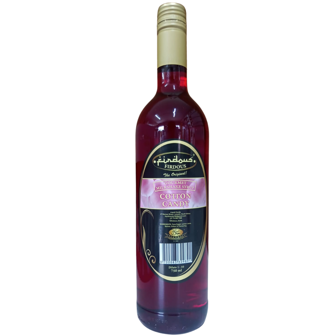 Firdous Cotton Candy Syrup - 750ml