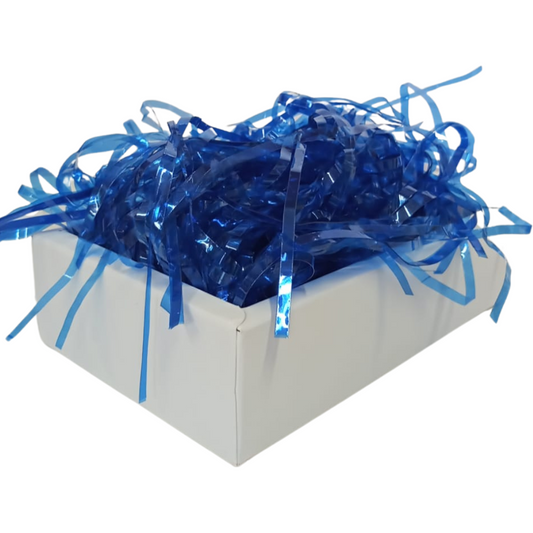 Cellophane Shreds - Royal Blue, 100g