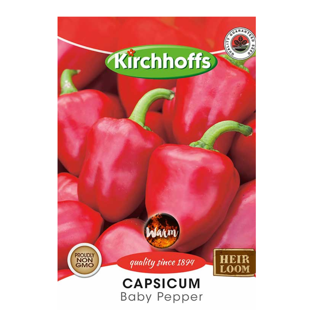 Capsicum (Baby Pepper) - Kirchhoff Seeds, Vegetables