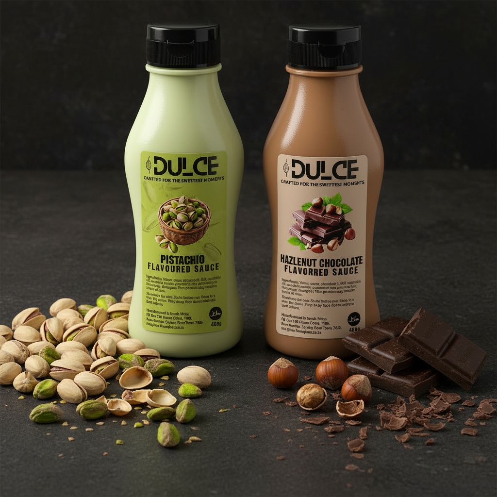Dulce Pistachio & Hazelnut  Sauce Combo