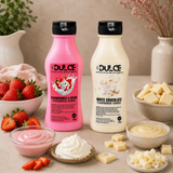 Dulce Strawberry & White Chocolate Sauce Combo