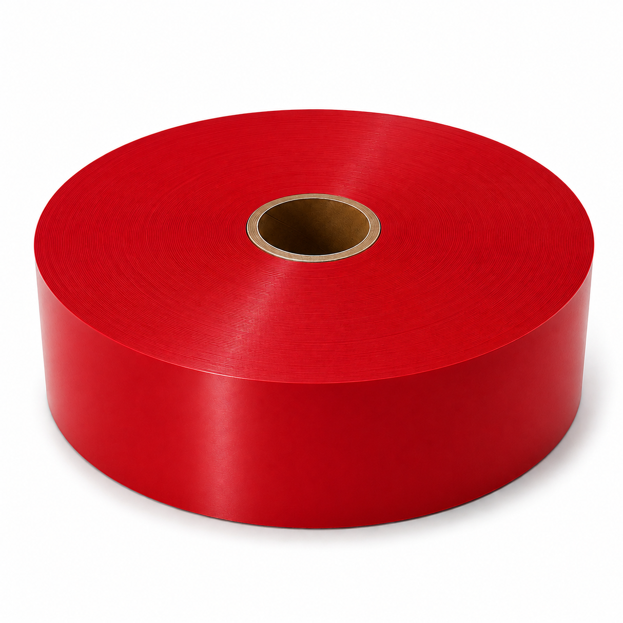 Poly Ribbon 100m x 3cm - Cherry Red