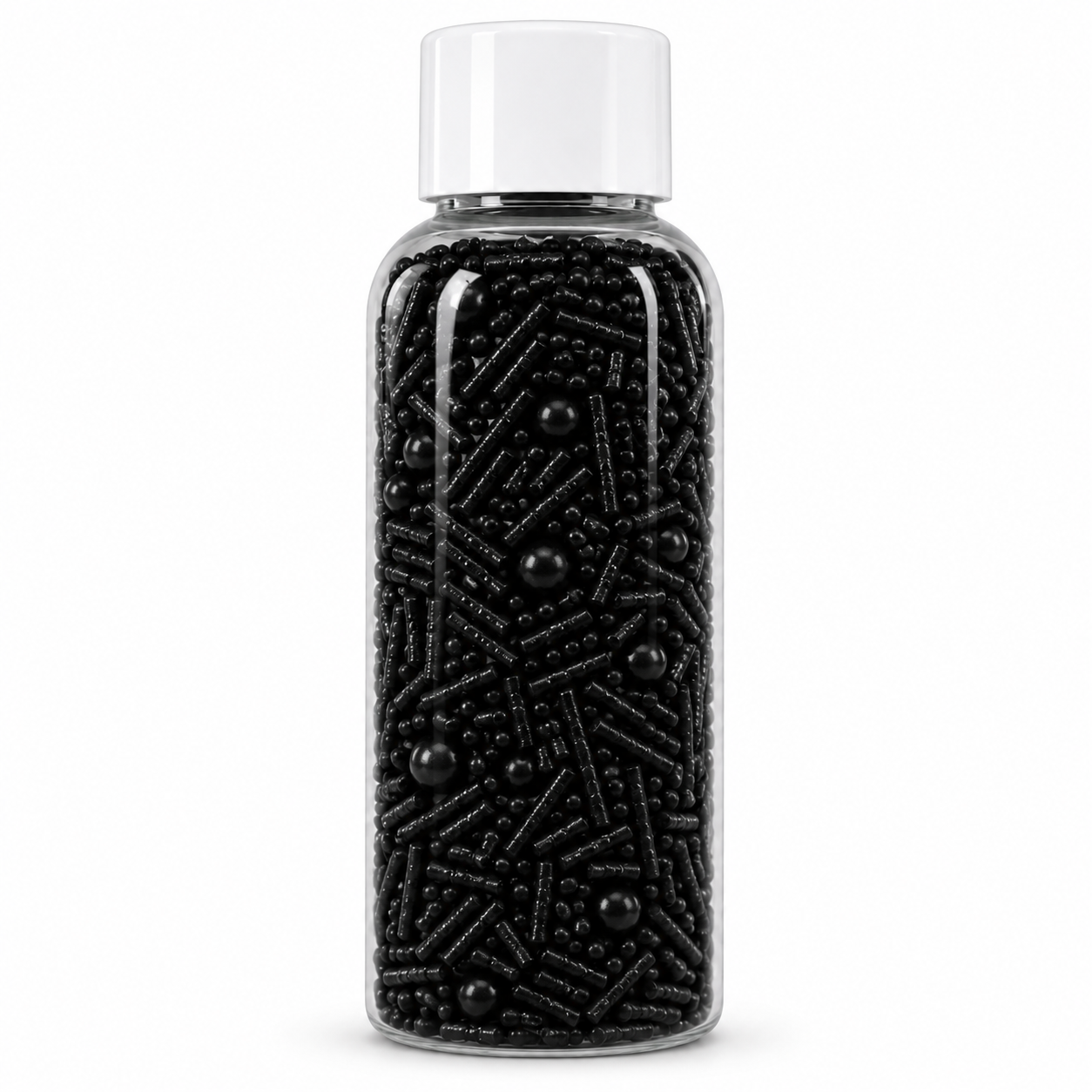 Mixed Vermicelli – Black Sprinkle Mix