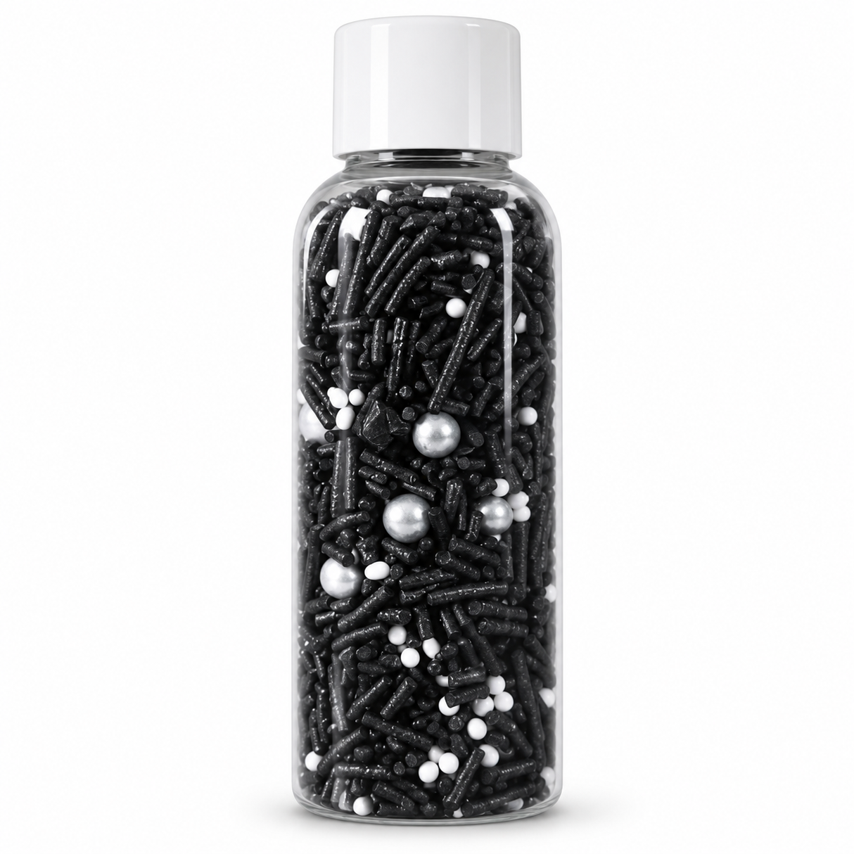 Mixed Vermicelli – Black Sprinkle Mix