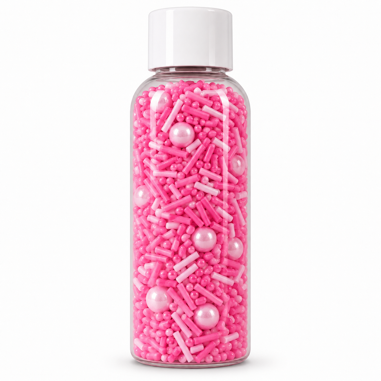 Mixed Vermicelli – Pink & Purple Sprinkle Mix