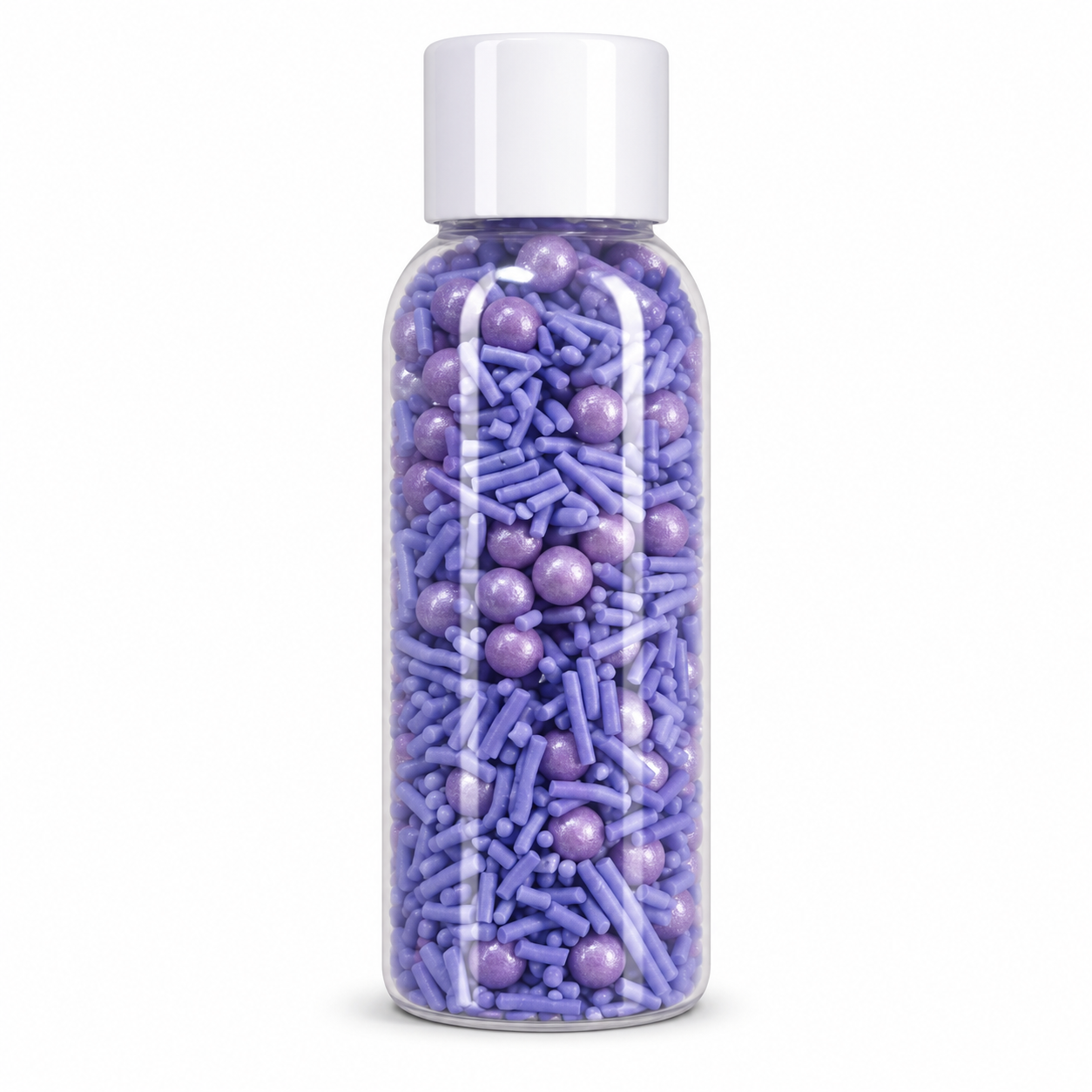 Mixed Vermicelli – Pink & Purple Sprinkle Mix