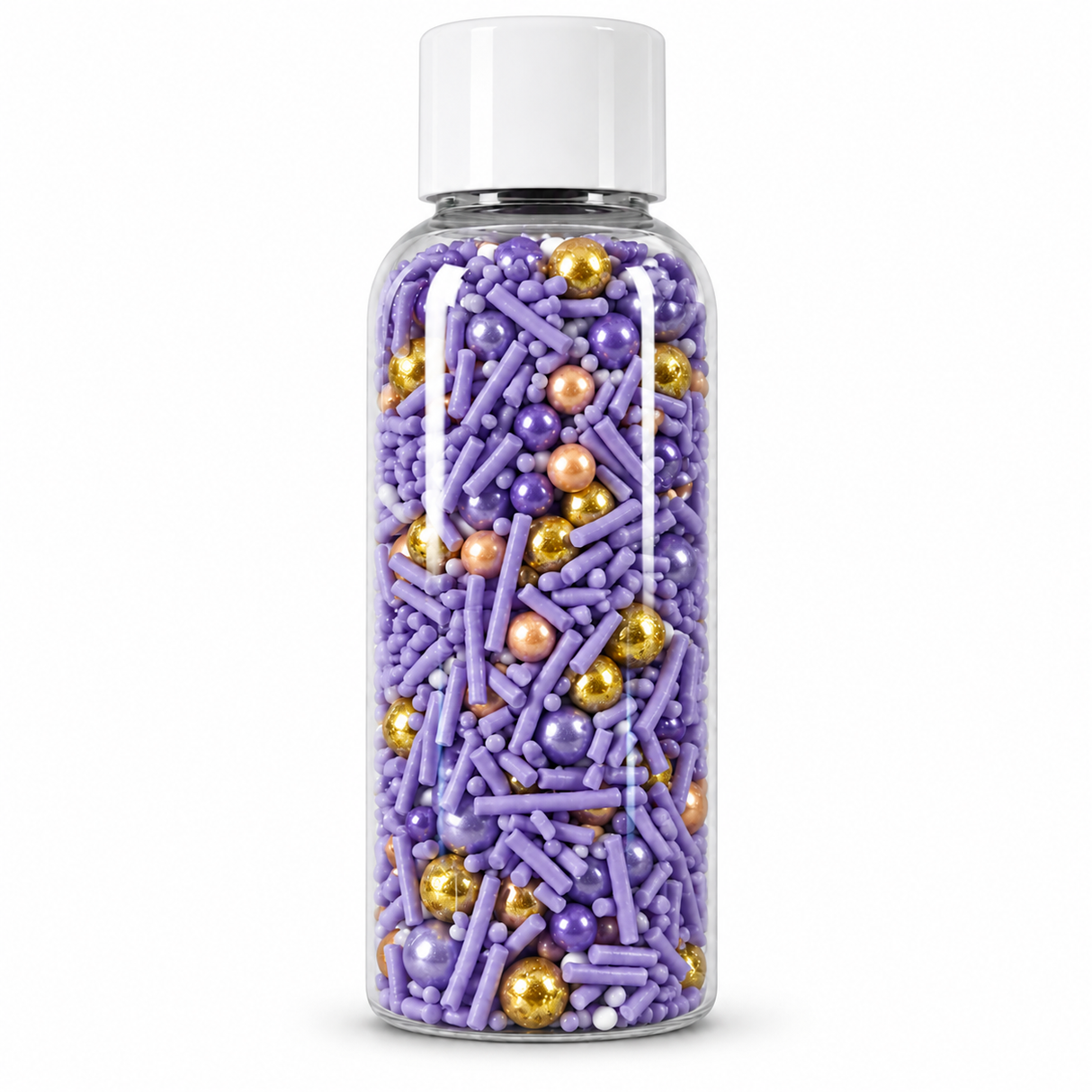 Mixed Vermicelli – Pink & Purple Sprinkle Mix