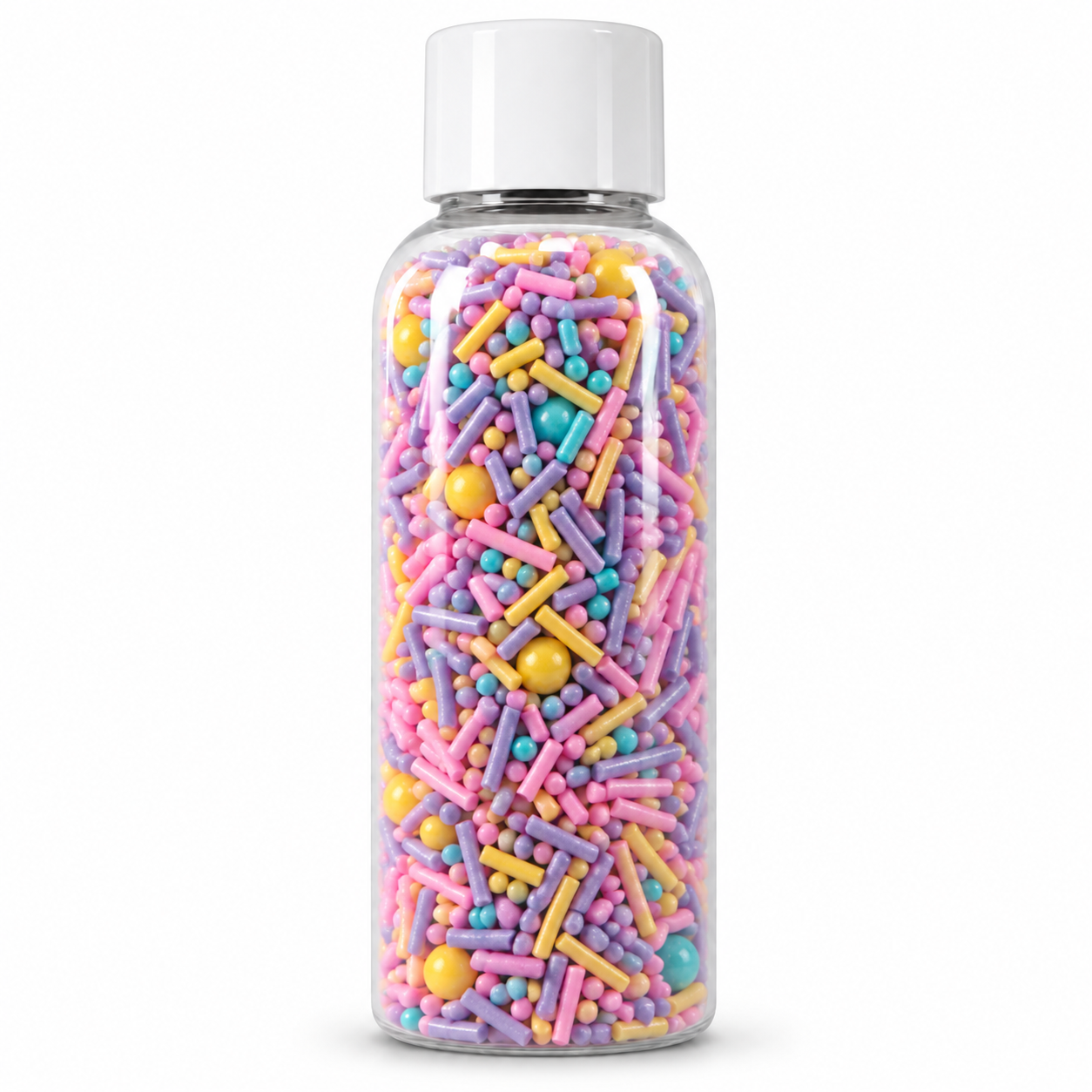 Mixed Vermicelli – Pink & Purple Sprinkle Mix