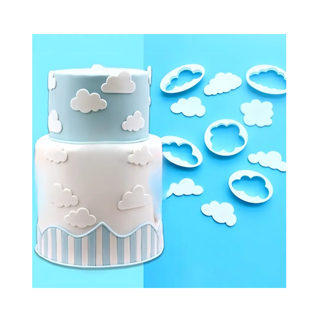 Cloud Cookie Cutters - 5pc