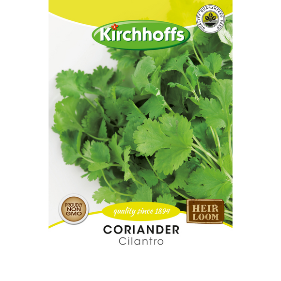 Coriander (Cilantro) - Kirchhoff Seeds, Herbs