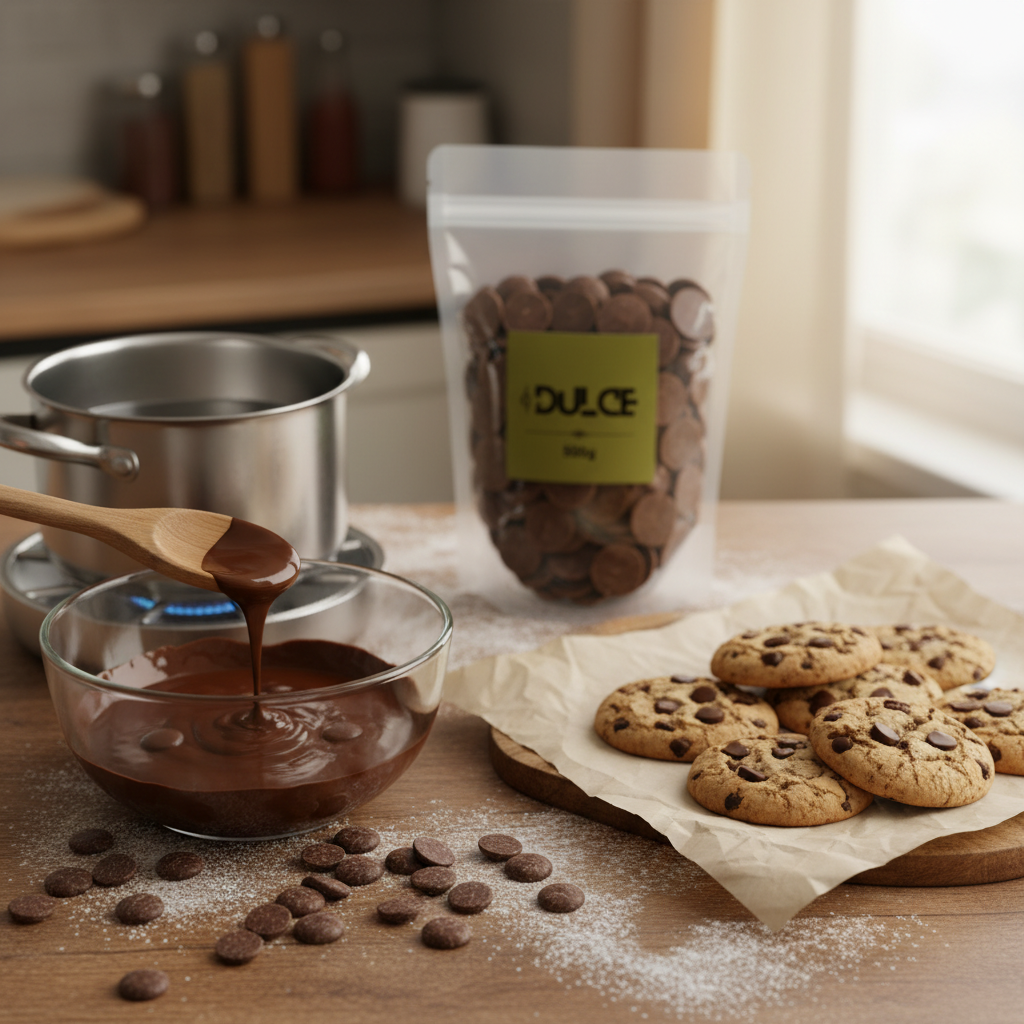 Dulce Milk Chocolate Chip Discs - Assorted Sizes