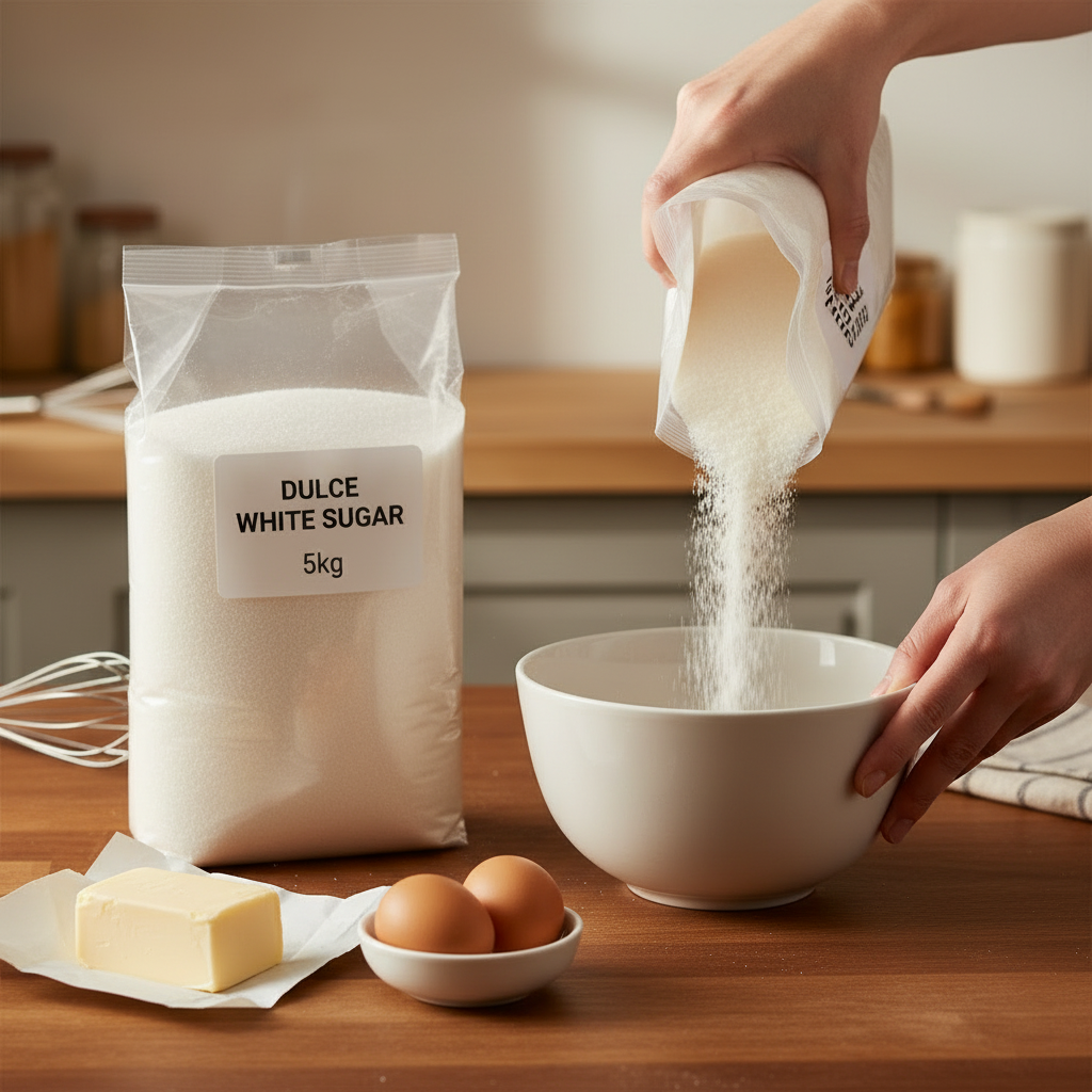 Dulce White Sugar - 5Kg, Refined