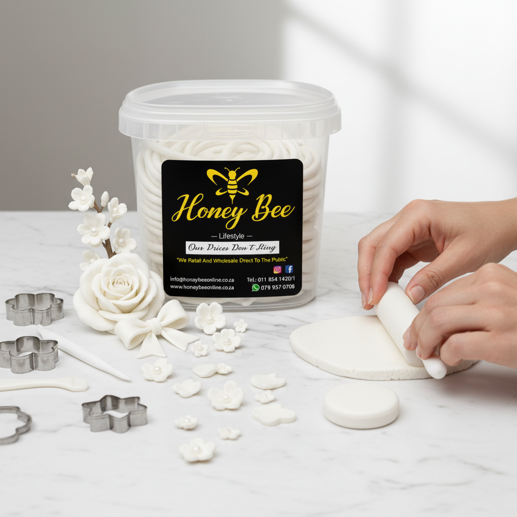 Premium Fondant – White, Assorted Sizes