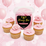 Premium Coloured Fondant – Light Pink, Assorted Sizes
