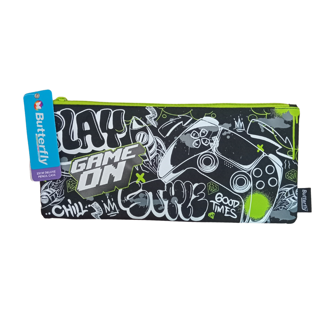 Butterfly Pencil Case - Gaming , (33cm)