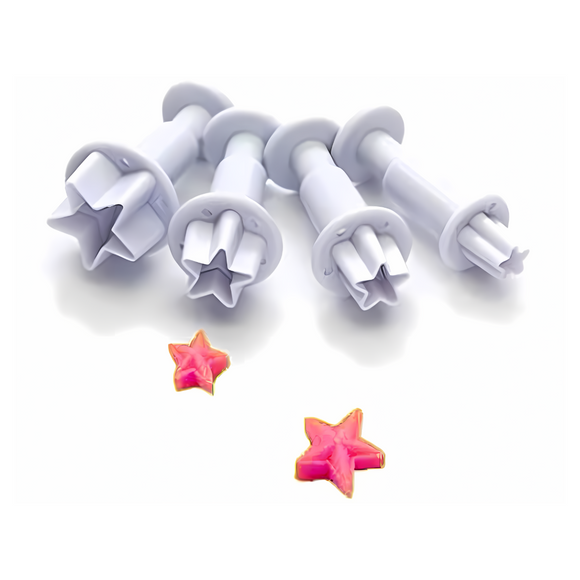 Star Plunger Cutter 4pc