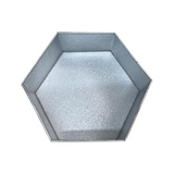 Cake Pan Hexagon Shape Assorted Sizes