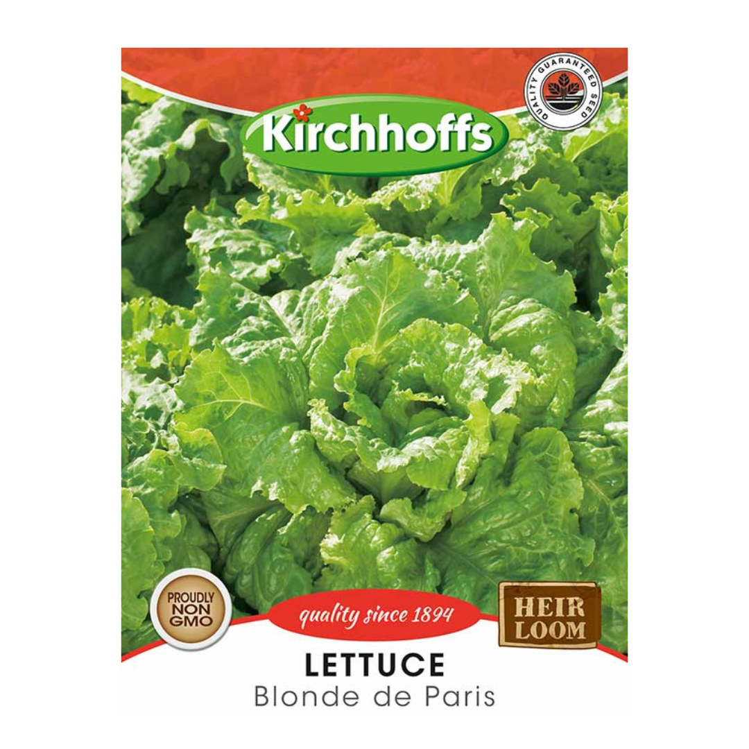 Lettuce (Blonde de Paris) - Kirchhoff Seeds, Vegetables