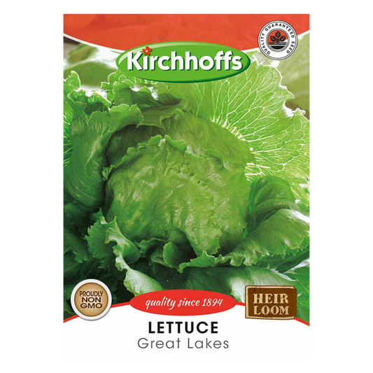 Lettuce (Great Lakes) - Kirchhoff Seeds, Vegetables