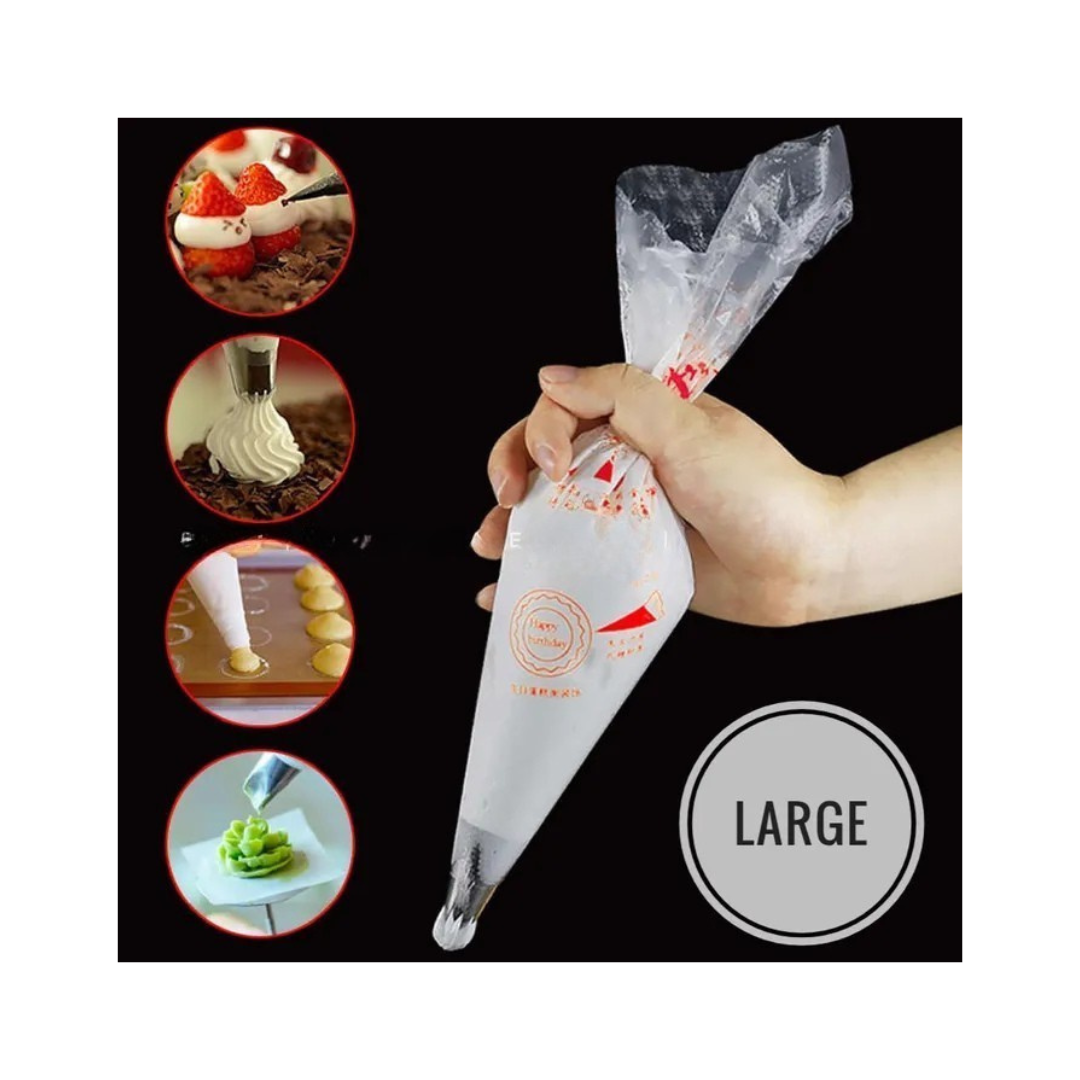 Disposable Piping Bags-  100s