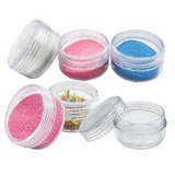 Crazy Crafts Clear Screw Tops Tubs - 10ml 6psc