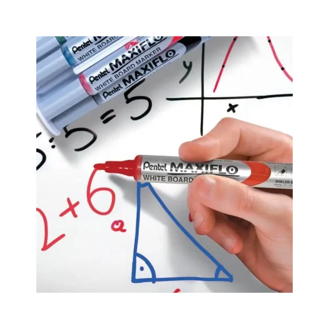 Pentel Whiteboard Markers  - Pack of 4