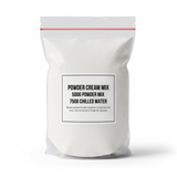 Powder Cream Mix - Water Activated, Assorted Sizes