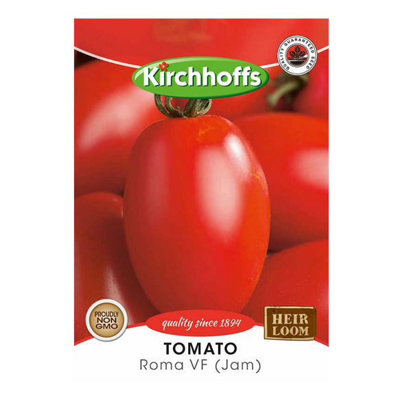 Tomato (Roma VF - Jam) - Kirchhoff Seeds, Vegetables