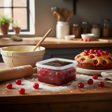 Red Glazed Cherries Fruit Topping - Assorted sizes