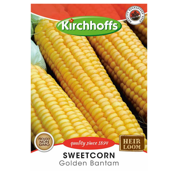 Sweetcorn (Golden Bantam) - Kirchhoff Seeds, Vegetables