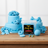 Premium Fondant – Sky Blue, Assorted Sizes