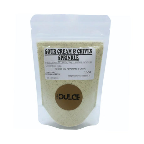 Sour Cream & Chives Sprinkle Spice – Popcorn Seasoning, 100g Honey Bee Online