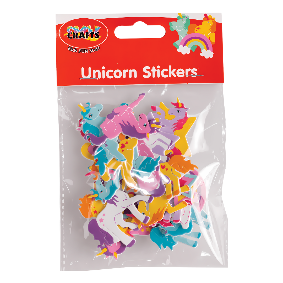 Crazy Crafts Stickers Assorted Packs