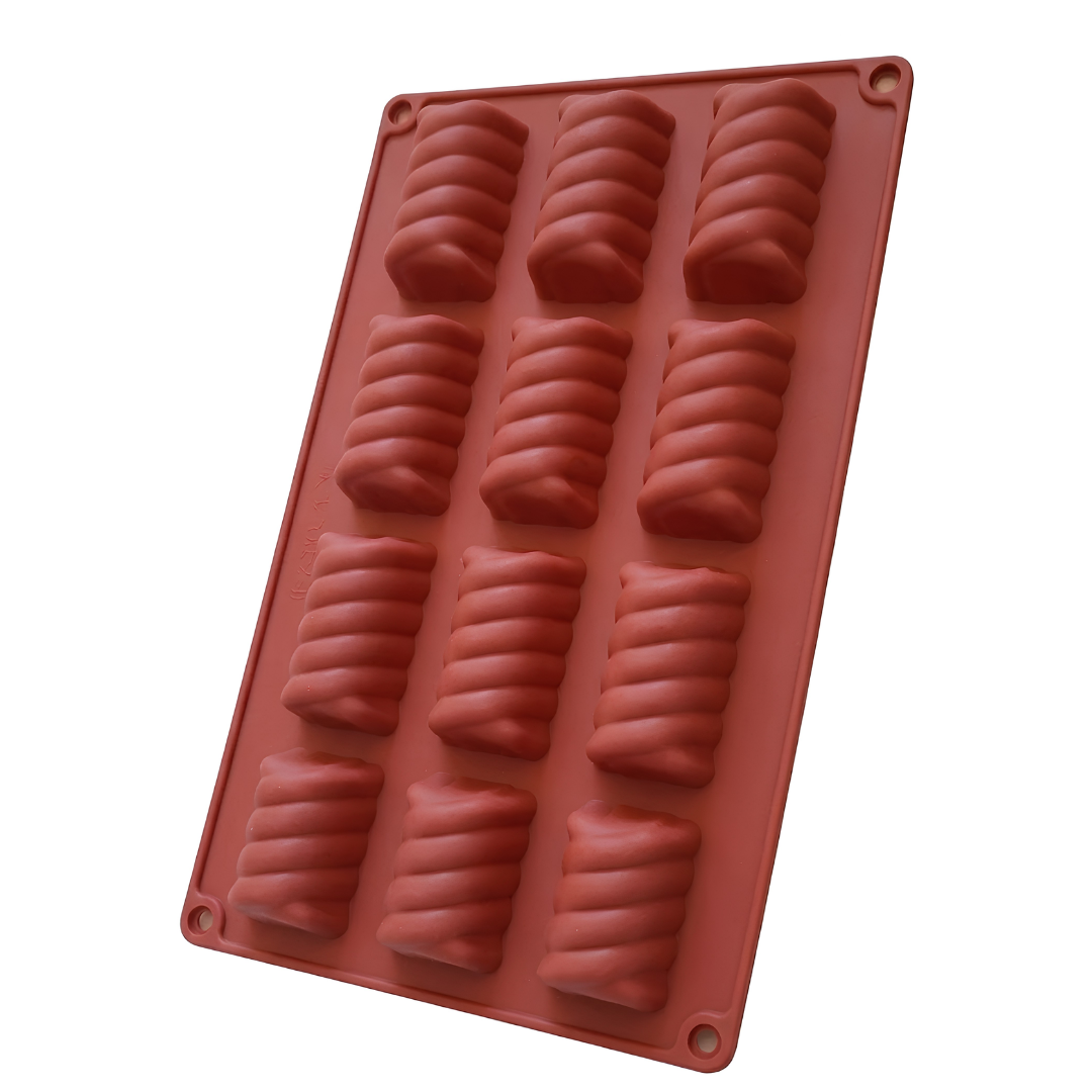 Silicone Twister Log Mould