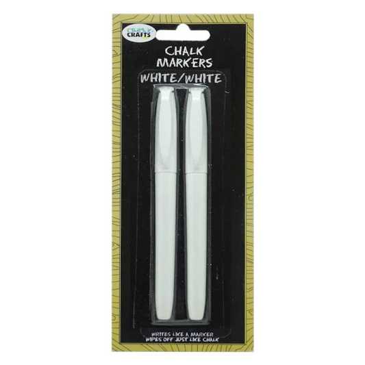 Crazy Crafts Chalk Markers Set of Two Assorted Colours